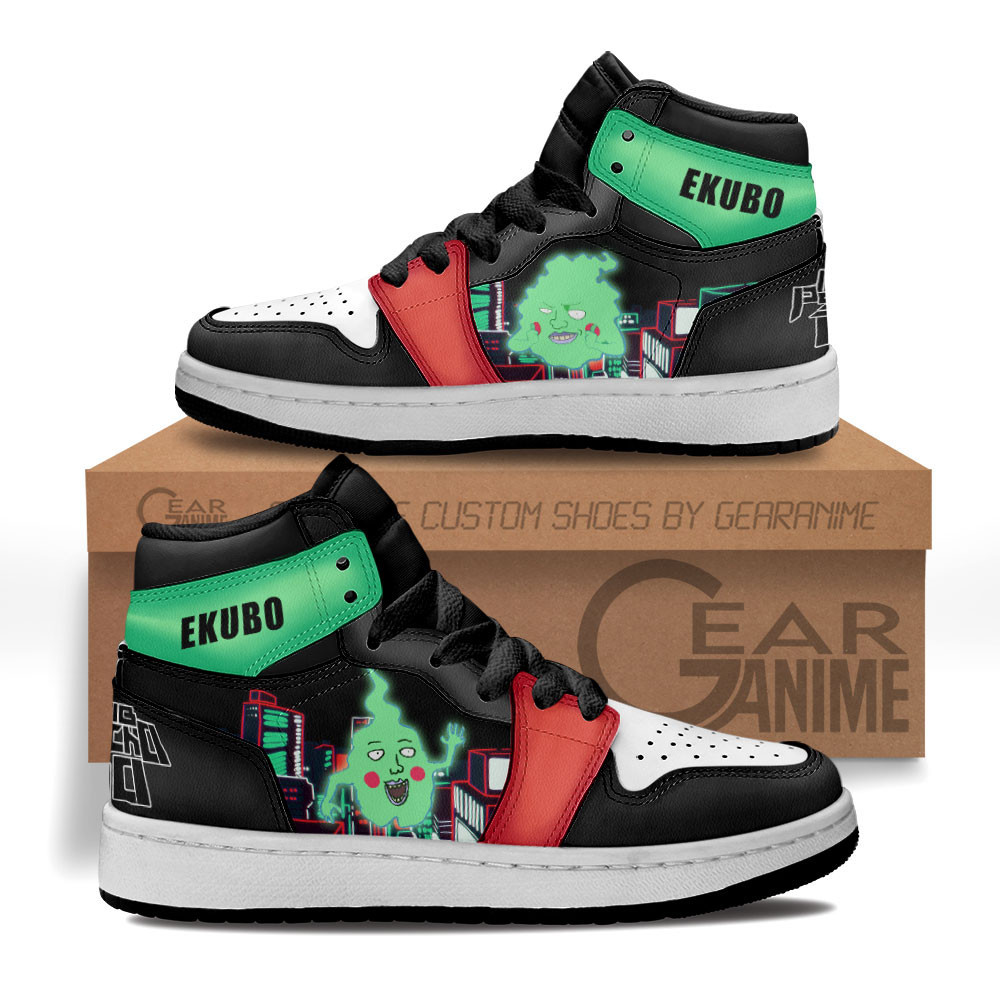 Ekubo Custom Anime Kids High-Top Leather Sneakers MV2802