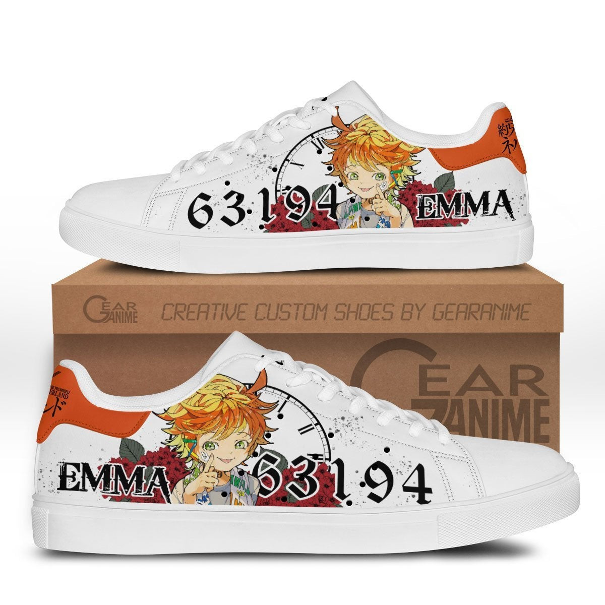 Emma 63194 Custom Anime Classic Court Shoes