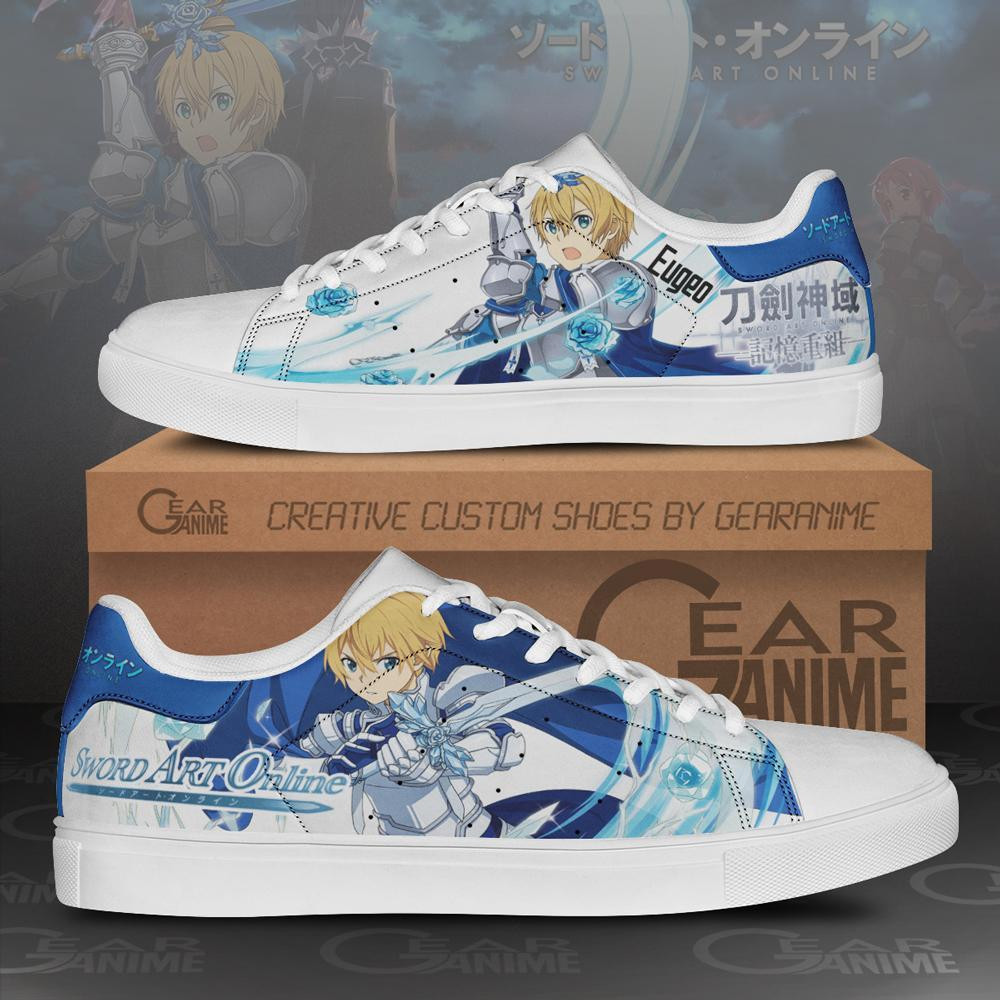 Eugeo Custom Anime Classic Court Shoes