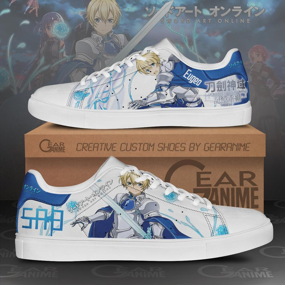 Eugeo Custom Anime Classic Court Shoes
