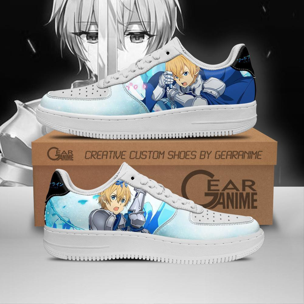 Eugeo Custom Anime Low-Top Leather Sneakers