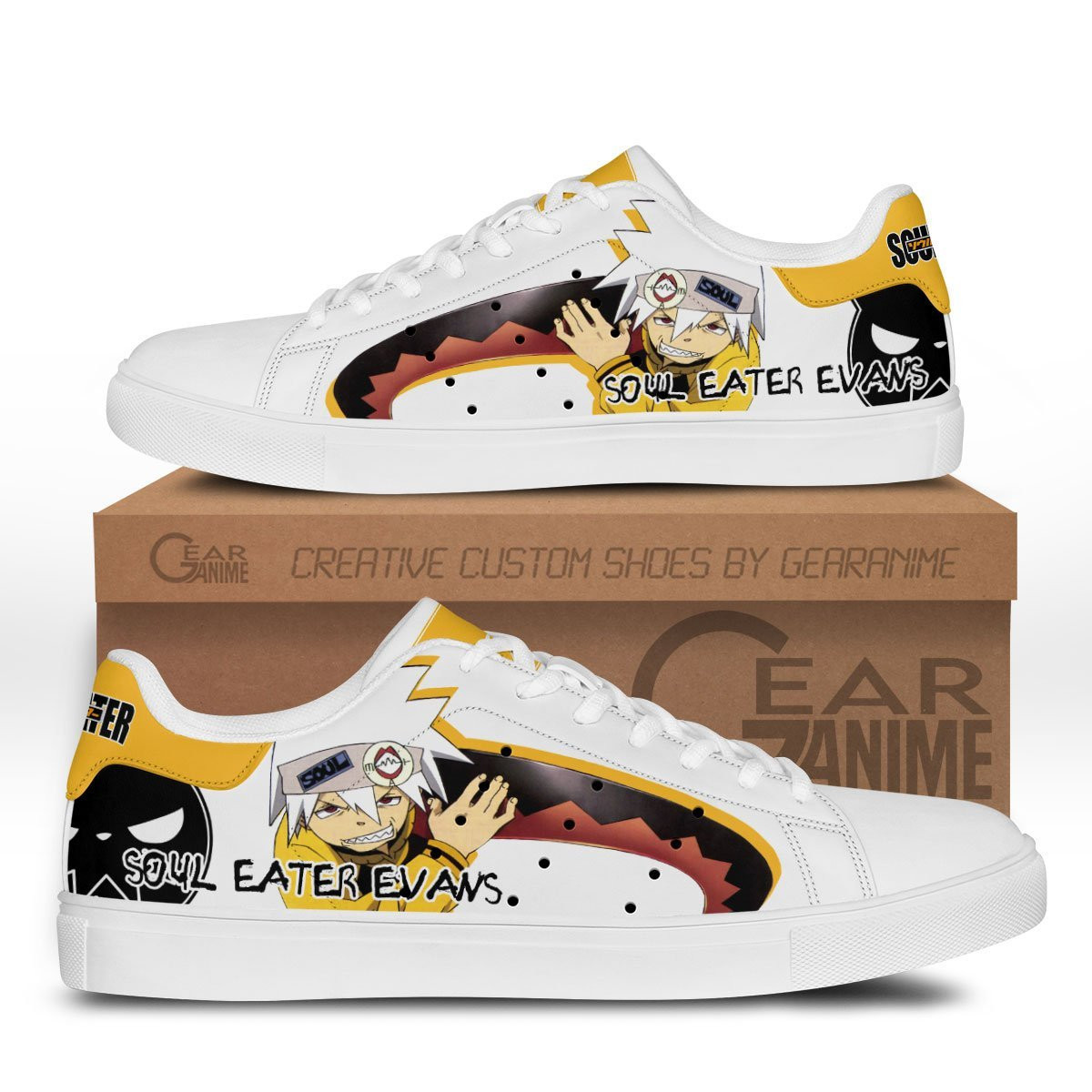 Evans Custom Anime Classic Court Shoes