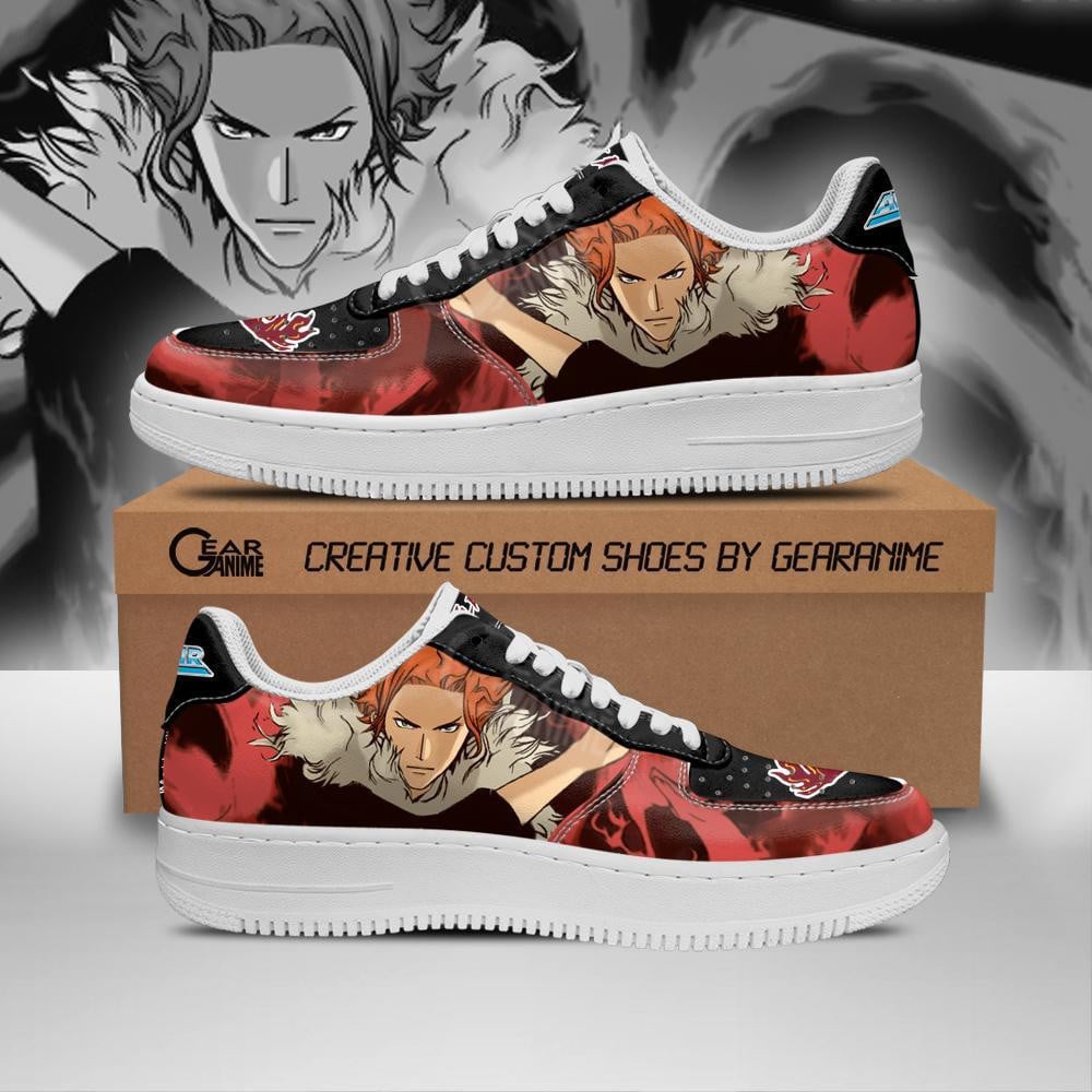 Ex Flame King Spitfire Air Gear Custom Anime Low-Top Leather Sneakers