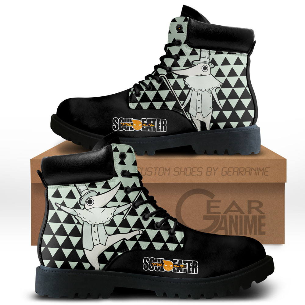 Excalibur Custom Anime Combat Boots NTT121