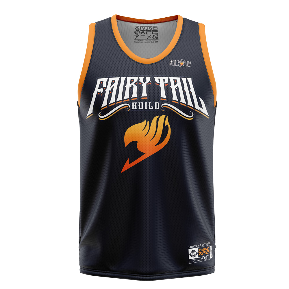Fairy Tail Guild Fairy Tail Basketball Jersey