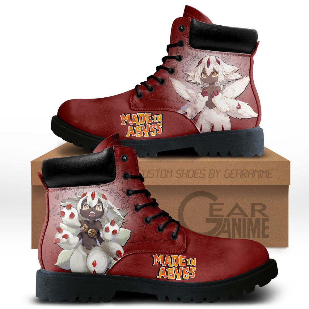 Faputa Custom Anime Combat Boots