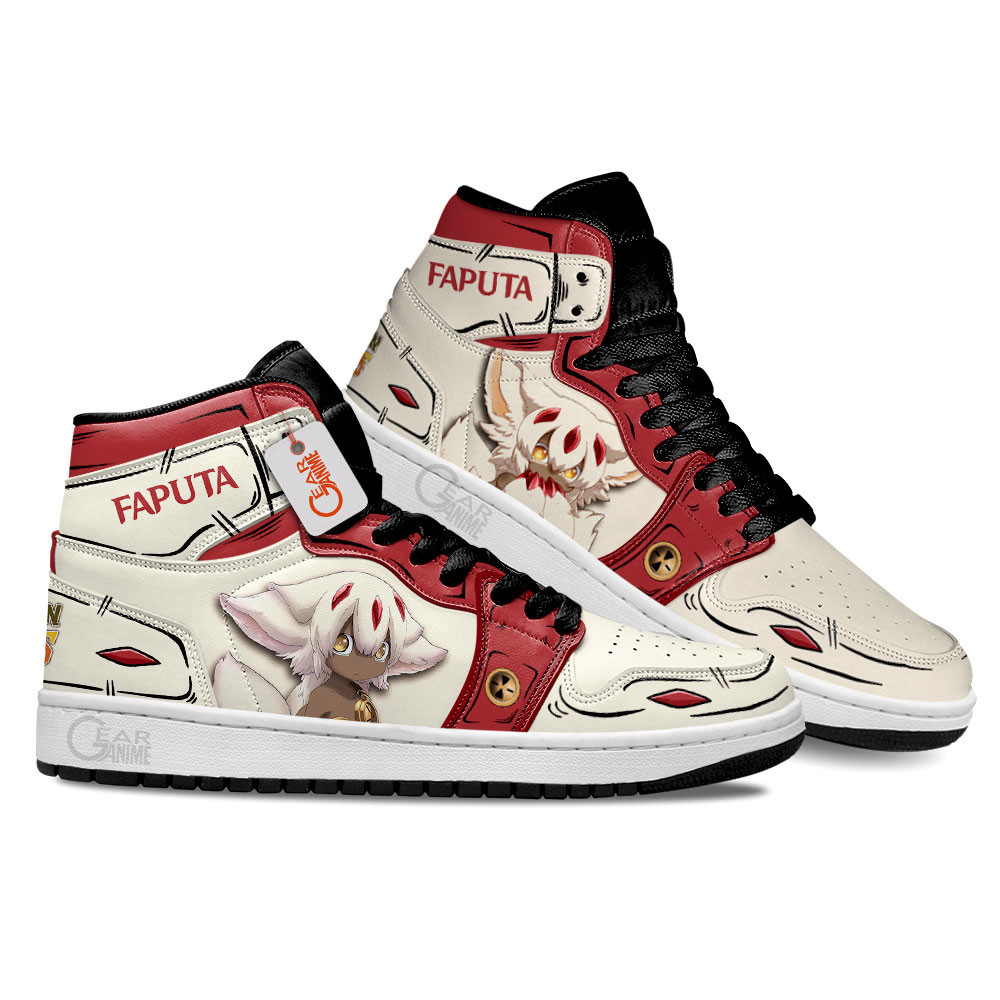 Faputa Custom Anime High-Top Leather Sneakers Princess of the Narehate