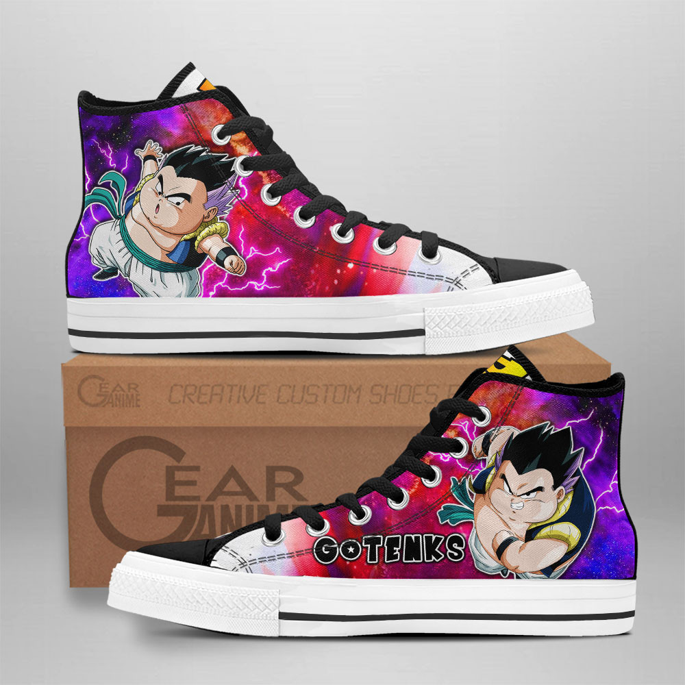 Fat Gotenks Custom Anime High-Top Canvas Shoes Super Shoes NTT230