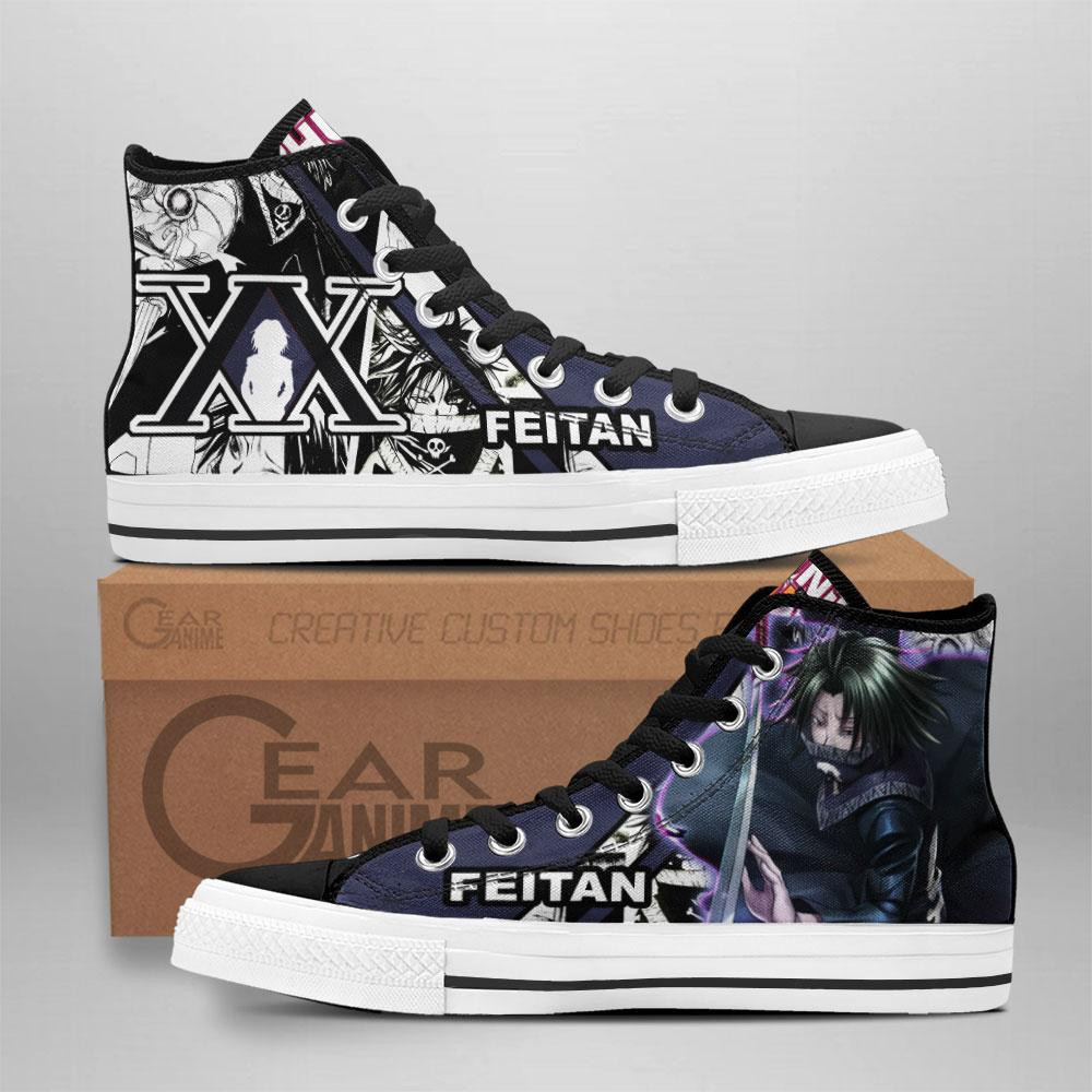 Feitan Custom Anime High-Top Canvas Shoes TT2608
