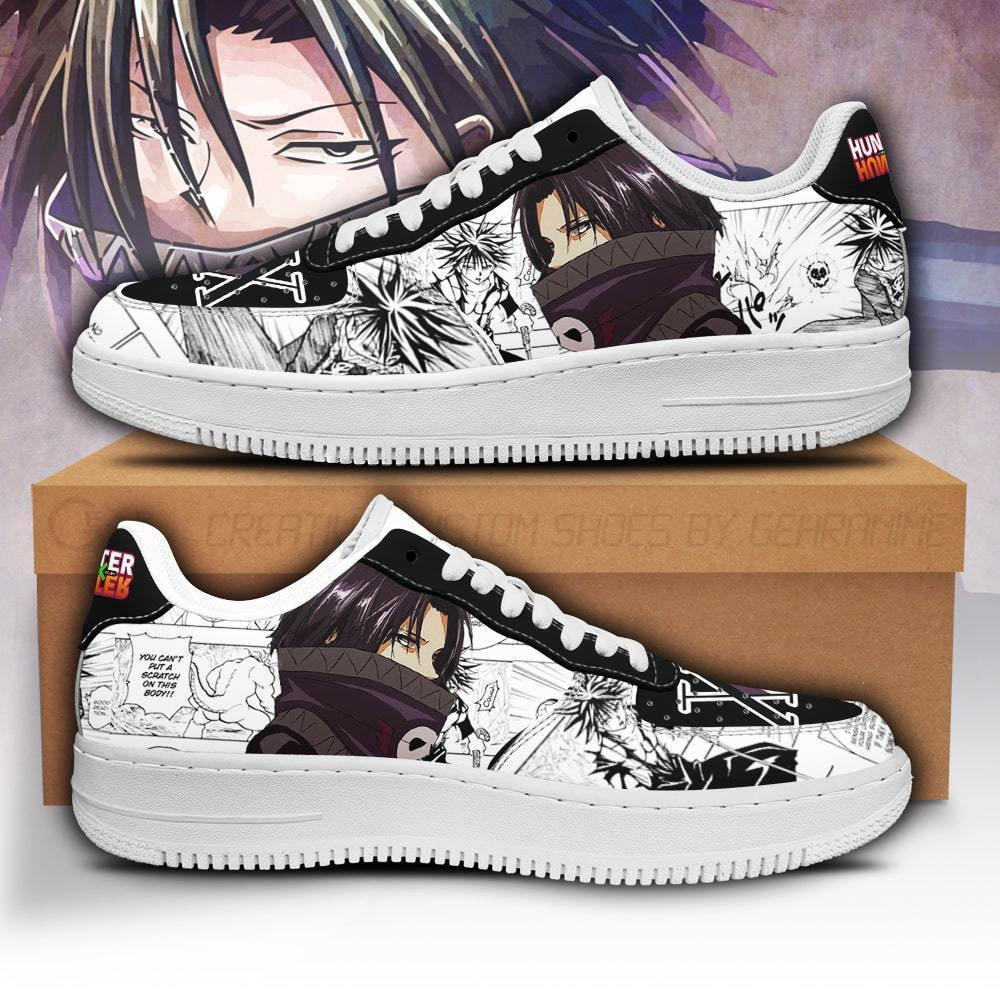 Feitan Custom Anime Low-Top Leather Sneakers
