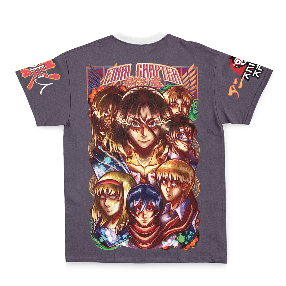 Final Chapter Attack on Titan Streetwear T-Shirt
