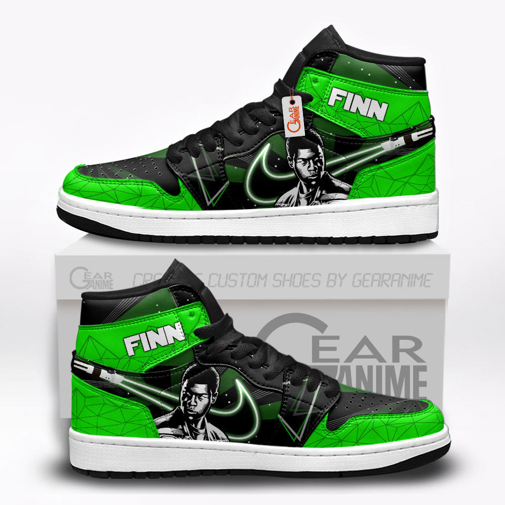 Finn FN-2187 Custom Movie High-Top Leather Sneakers