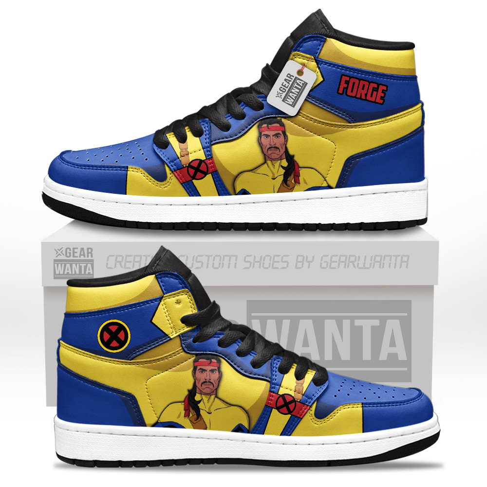 Forge Custom Movie High-Top Leather Sneakers For X-MEN Fans