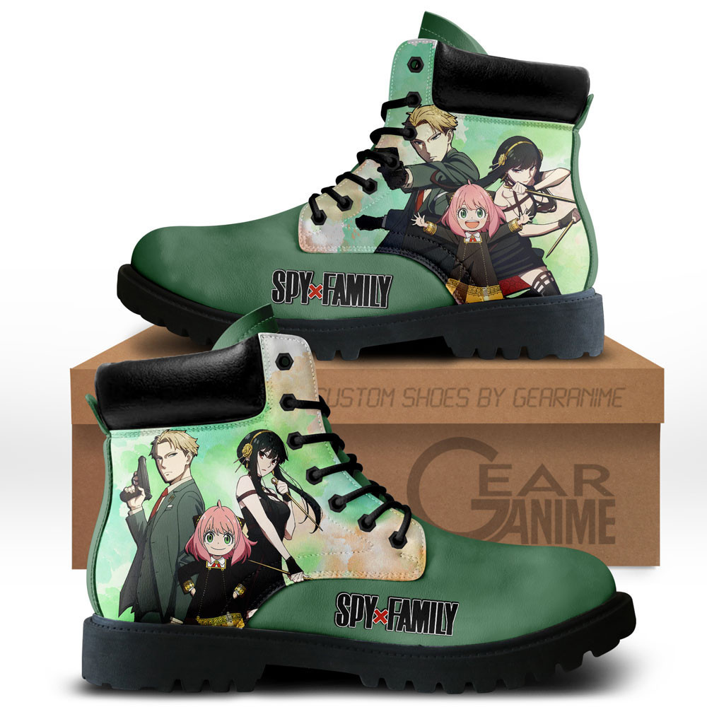 Forger Family Custom Anime Combat Boots NTT141