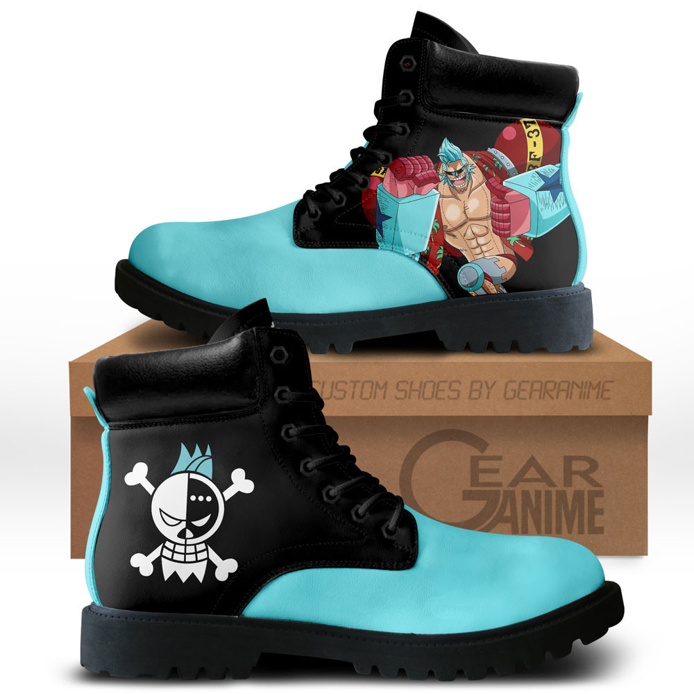 Franky Custom Anime Combat Boots NTT051
