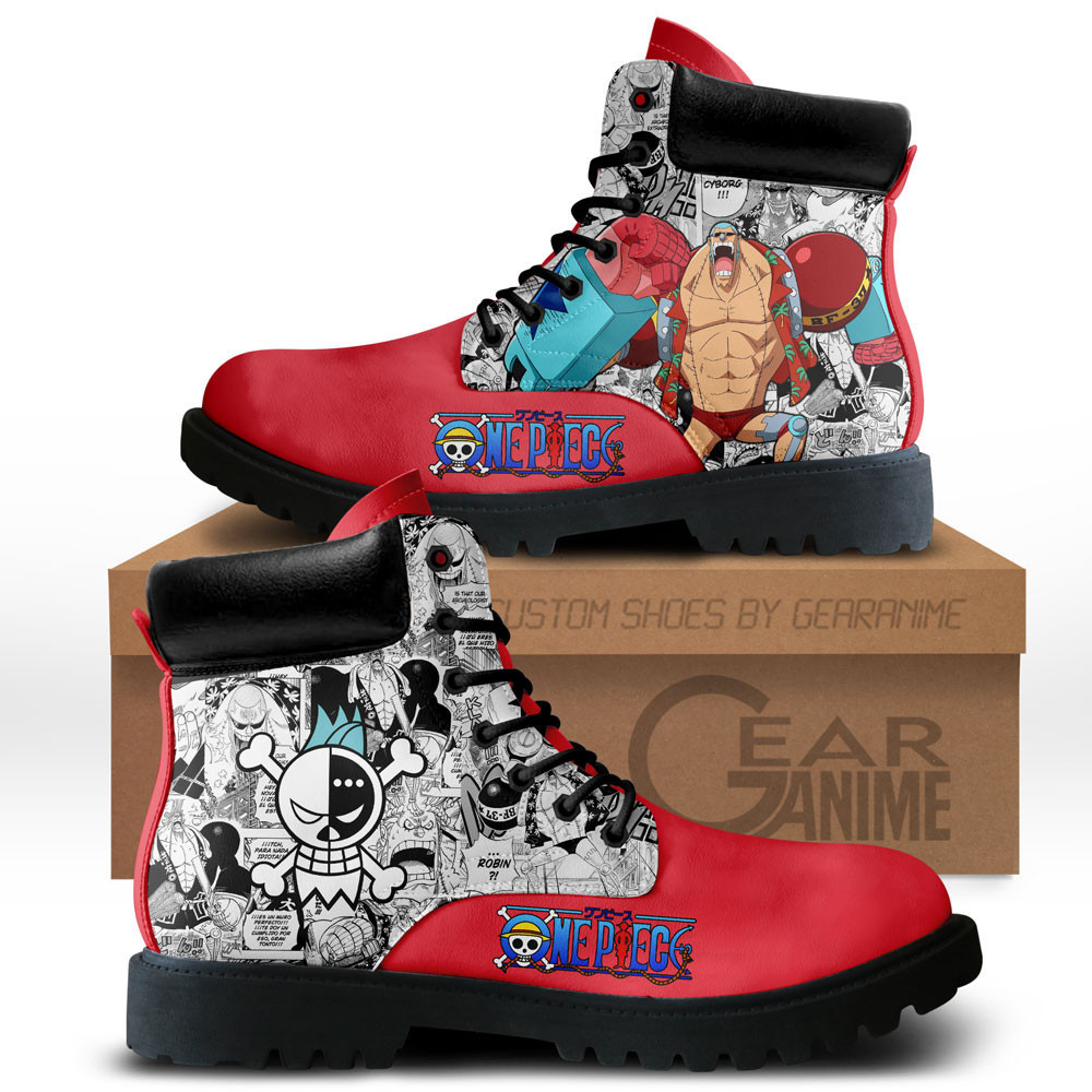 Franky Custom Anime Combat Boots NTT151