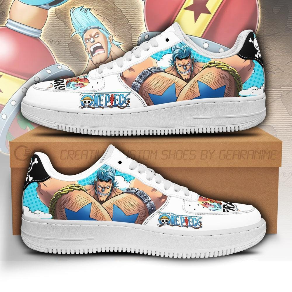 Franky Custom Anime Low-Top Leather Sneakers