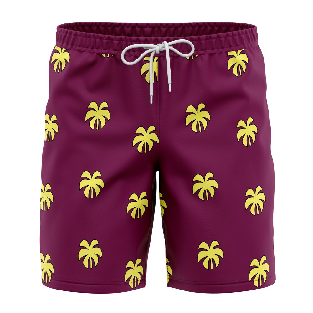 Franky Pattern One Piece Board Shorts Swim Trunks