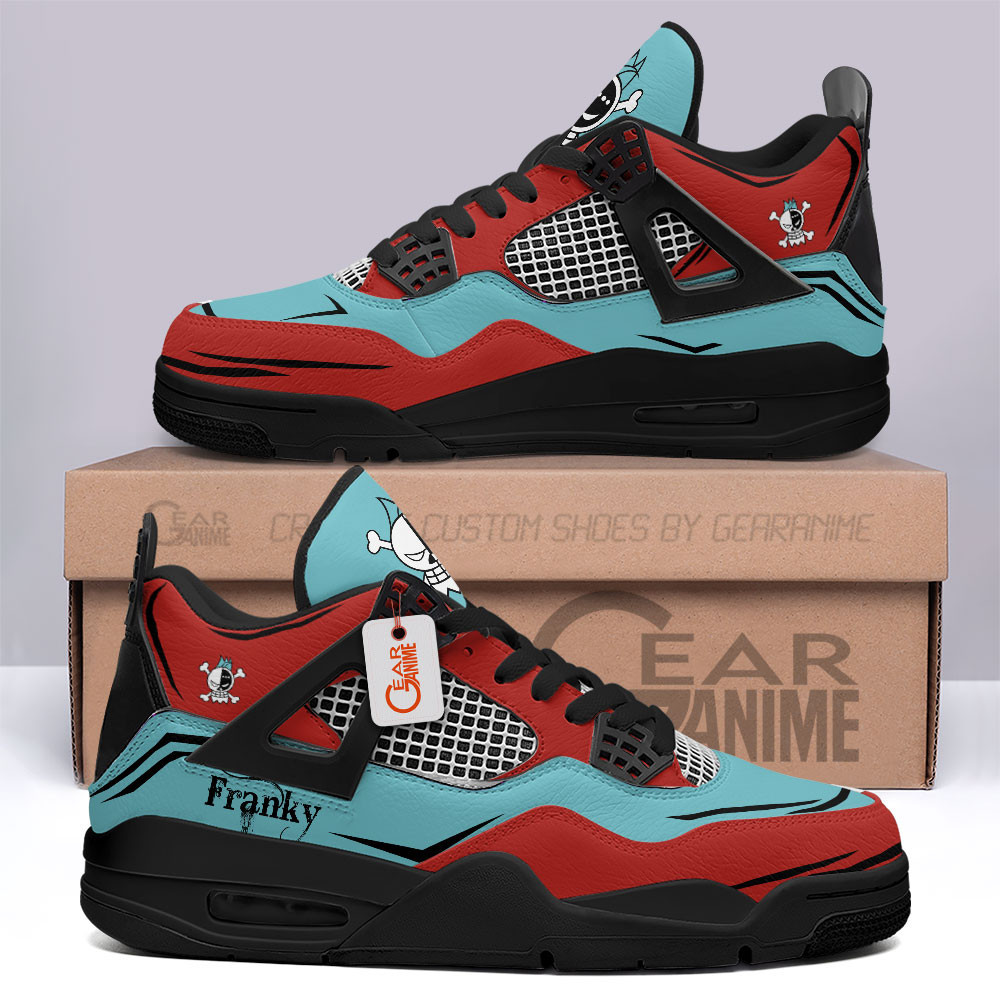 Franky Retro 4 Leather Sneakers Custom Name