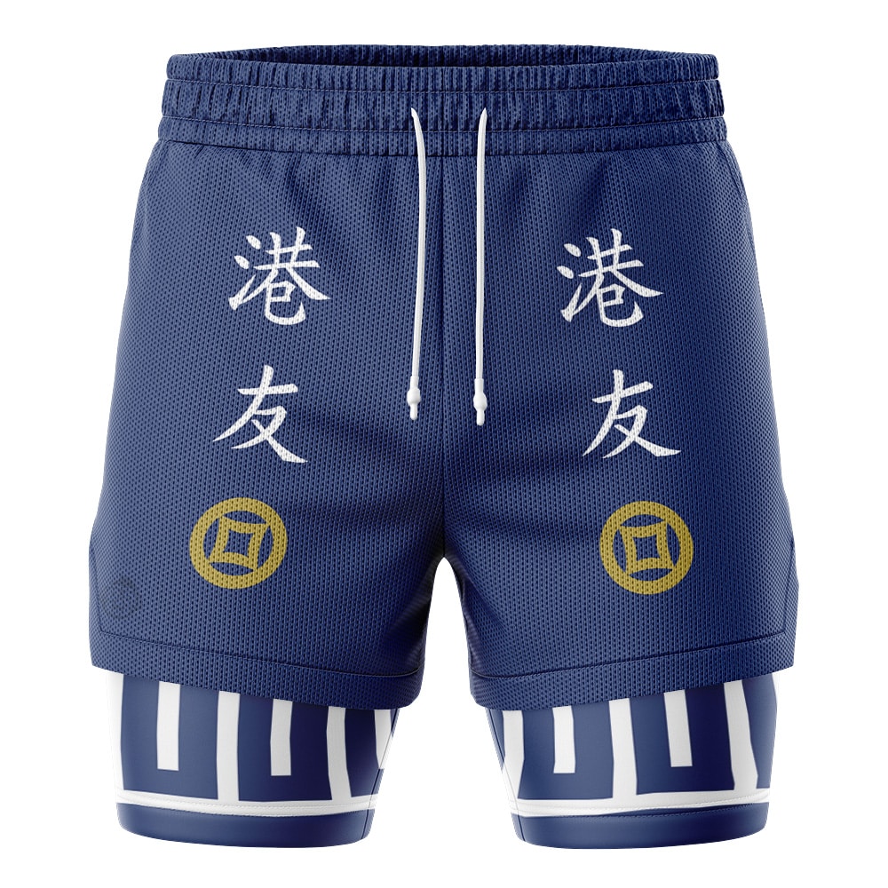 Franky Wano Arc One Piece 2-in-1 Performance Shorts