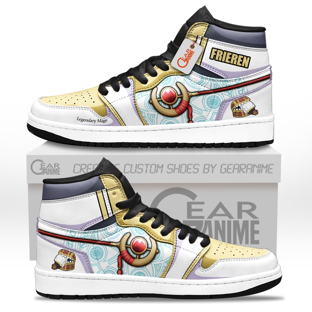 Frieren Custom High-Top Leather Sneakers