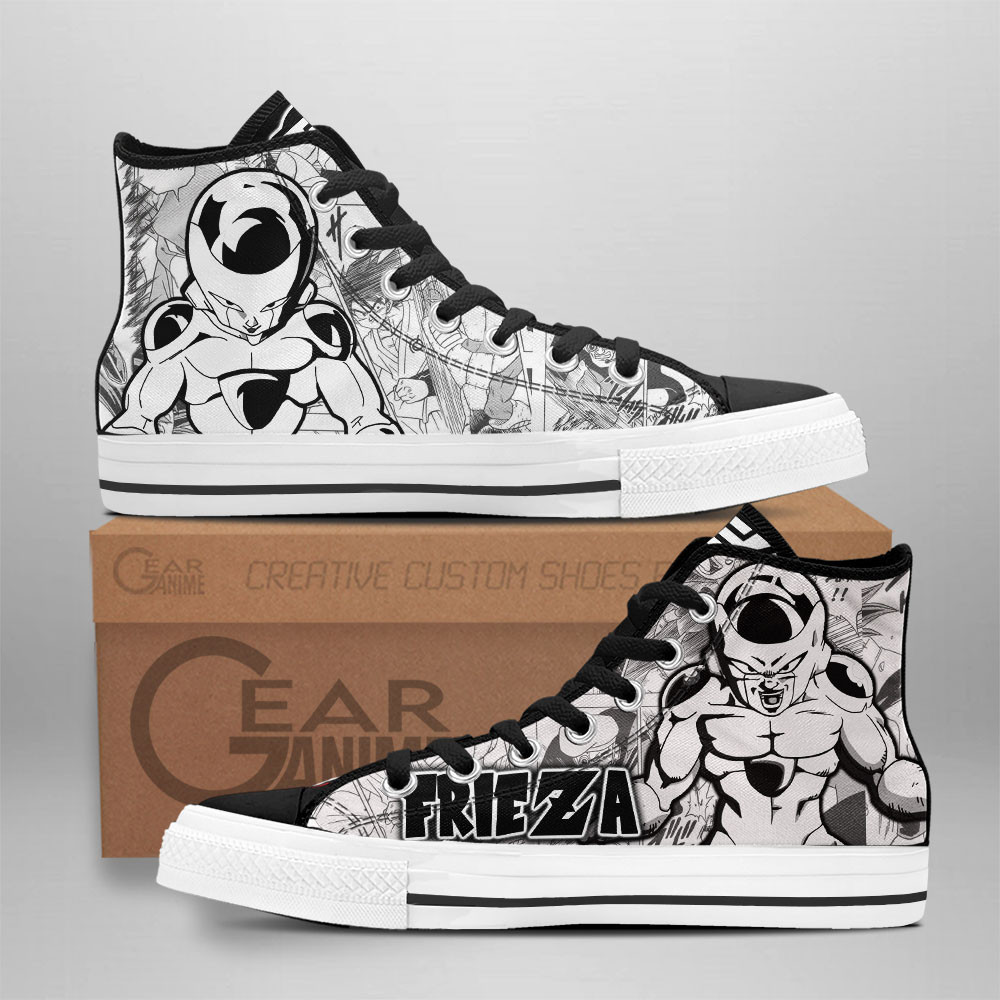 Frieza Custom Anime High-Top Canvas Shoes