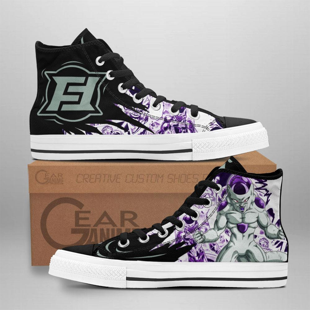 Frieza Custom Anime High-Top Canvas Shoes TT3108