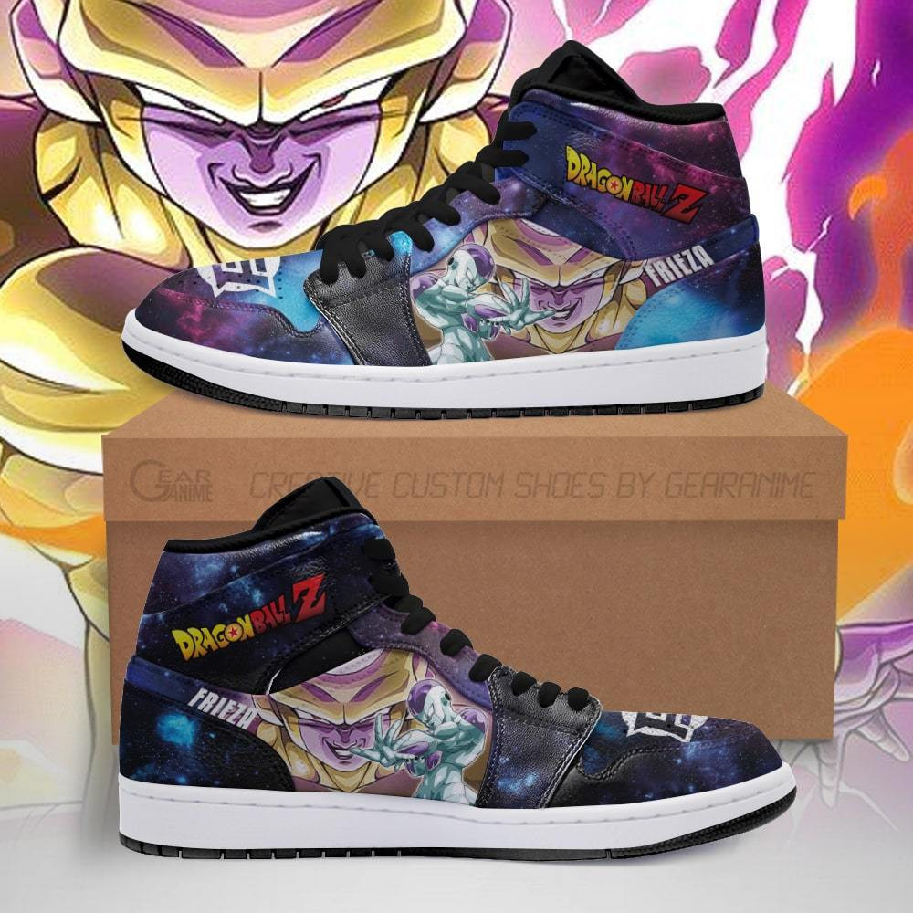 Frieza Custom Anime High-Top Leather Sneakers Galaxy PT04