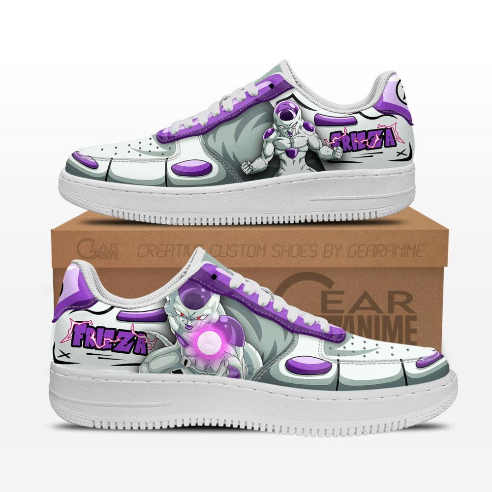 Frieza Custom Anime Low-Top Leather Sneakers