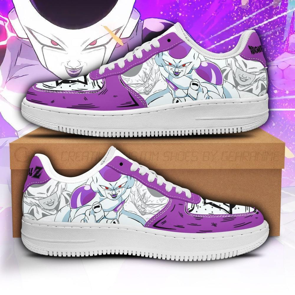 Frieza Custom Anime Low-Top Leather Sneakers