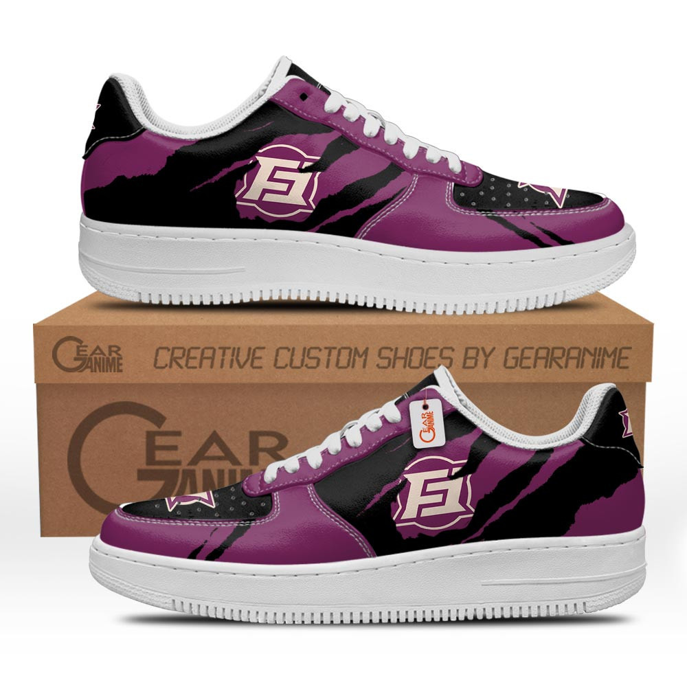 Frieza Force Symbol Custom Anime Low-Top Leather Sneakers