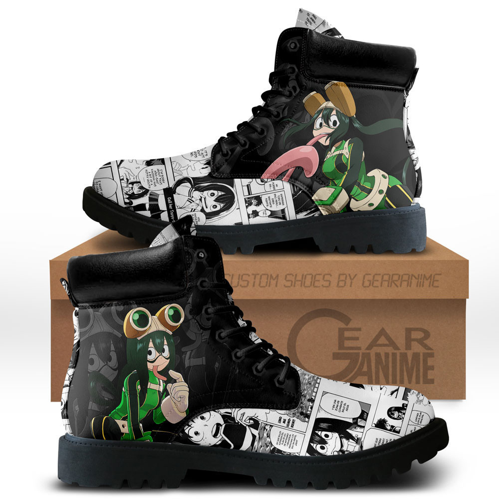 Froppy Custom Anime Combat Boots NTT171