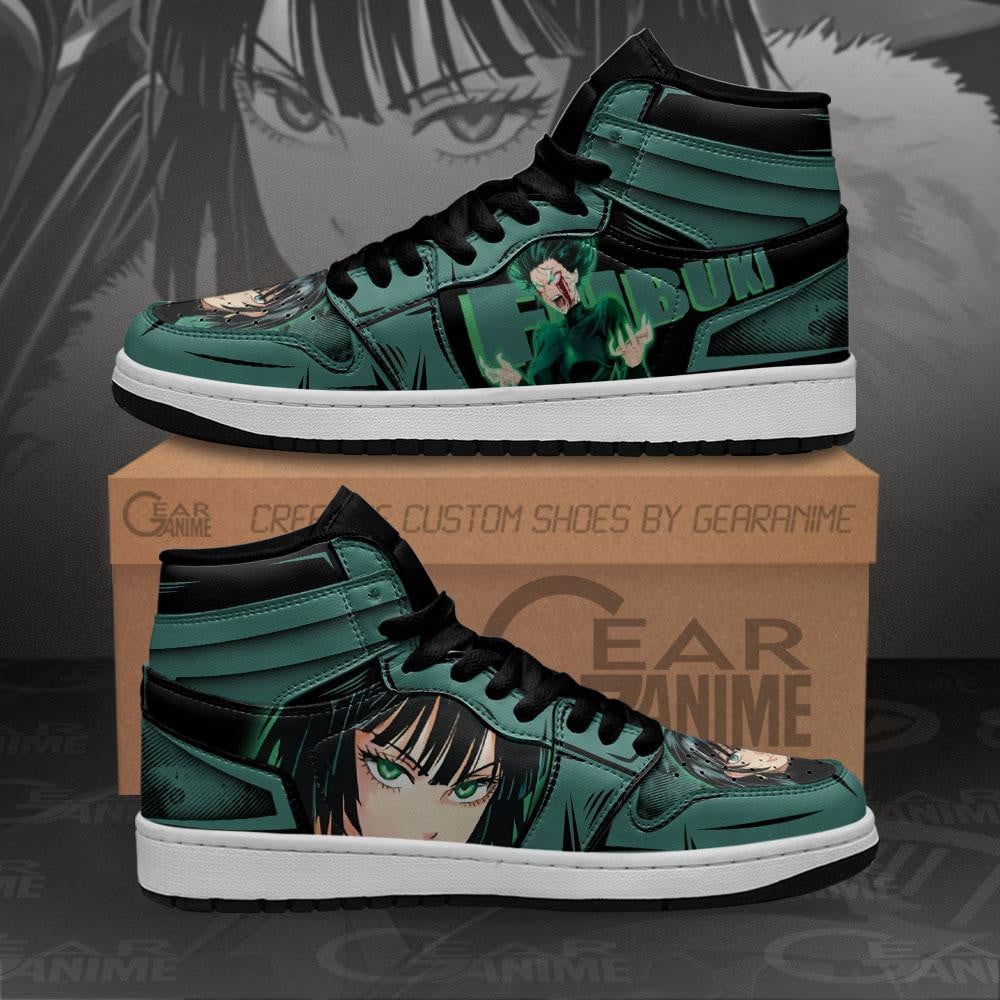 Fubuki Custom Anime High-Top Leather Sneakers