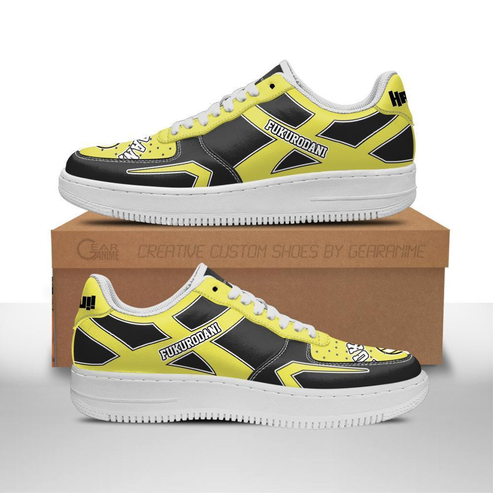 Fukurodani Academy Custom Anime Low-Top Leather Sneakers