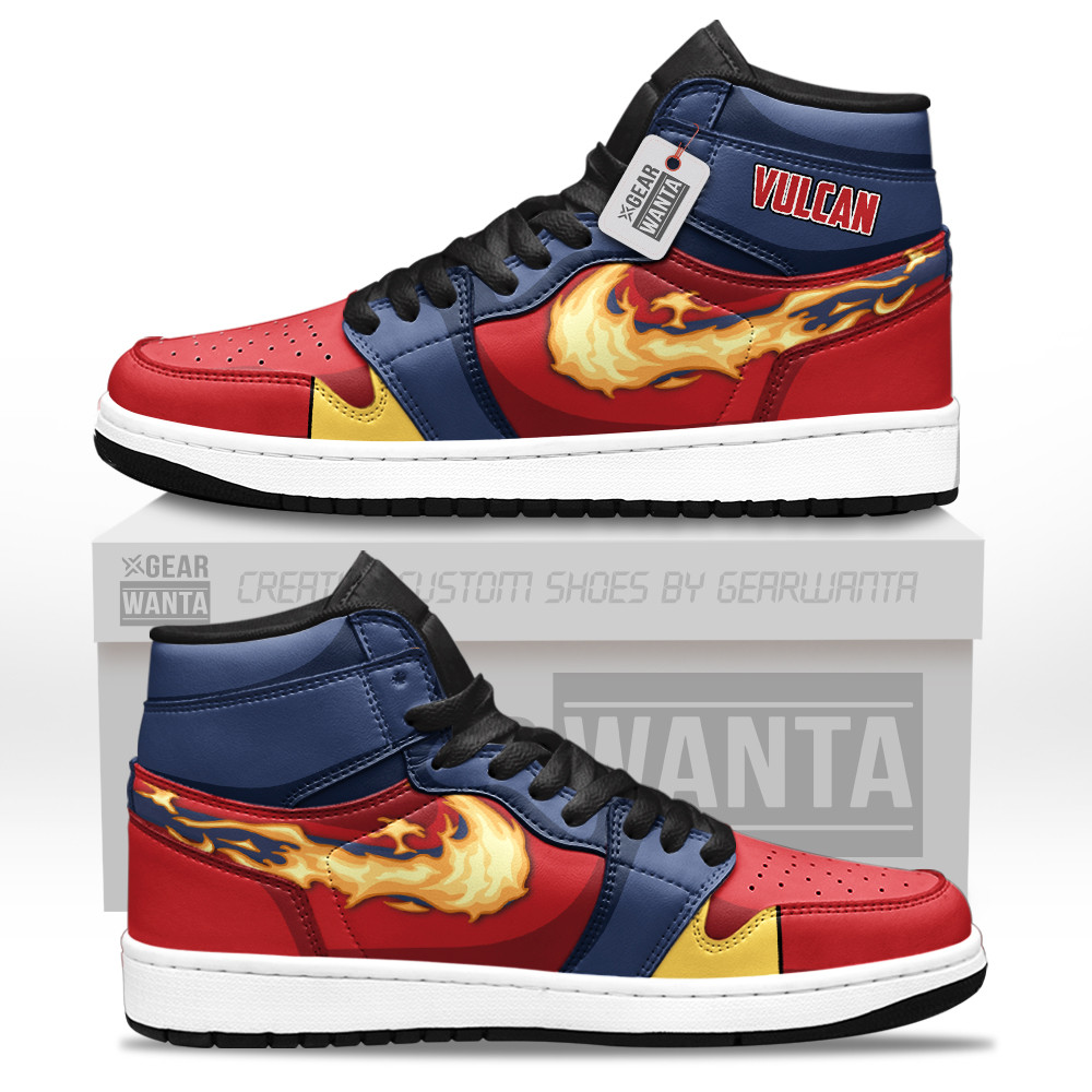 Gabriel Summers Vulcan Custom Movie High-Top Leather Sneakers Powers Edition