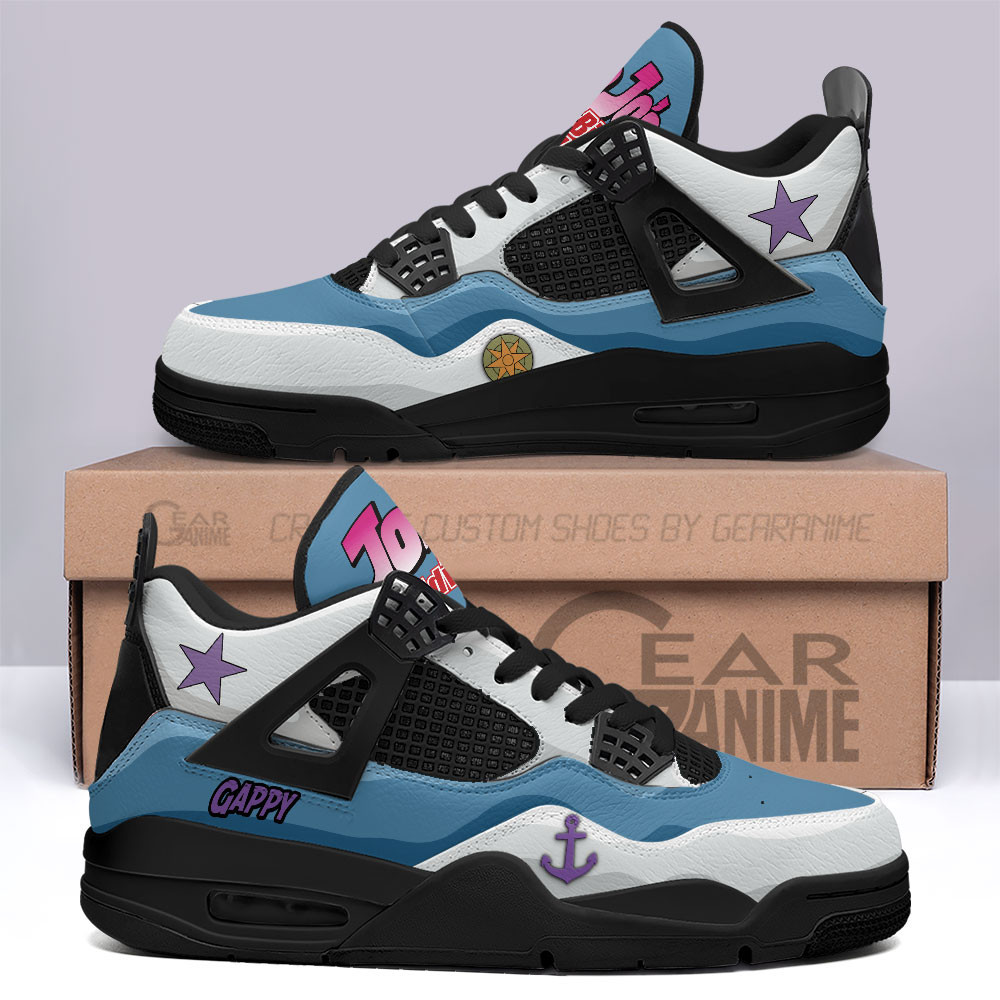 Gappy Retro 4 Leather Sneakers Custom Name