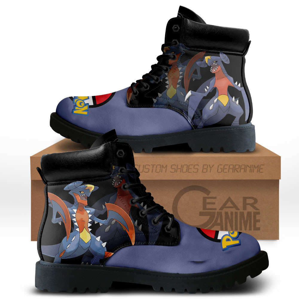 Garchomp Custom Anime Combat Boots MV0512