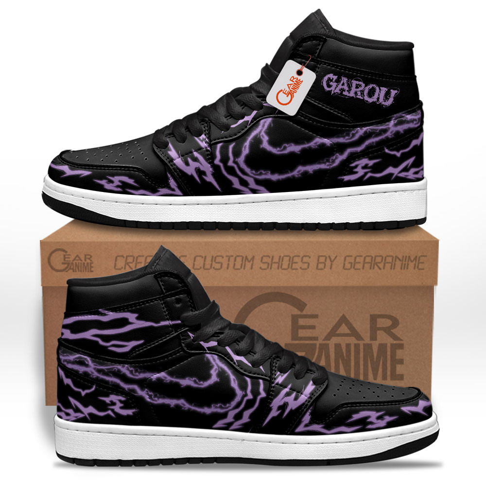 Garou Skills High-Top Leather Sneakers Custom Name