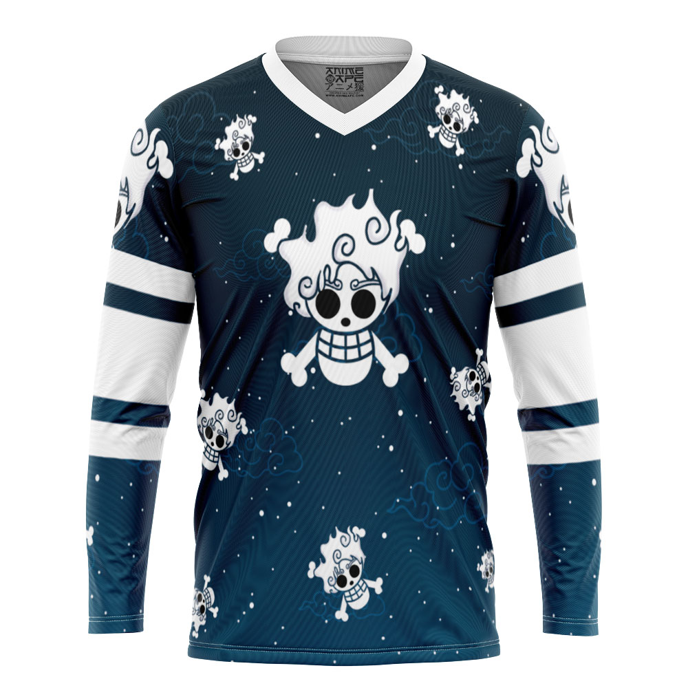 Gear 5 Luffy One Piece Hockey Jersey