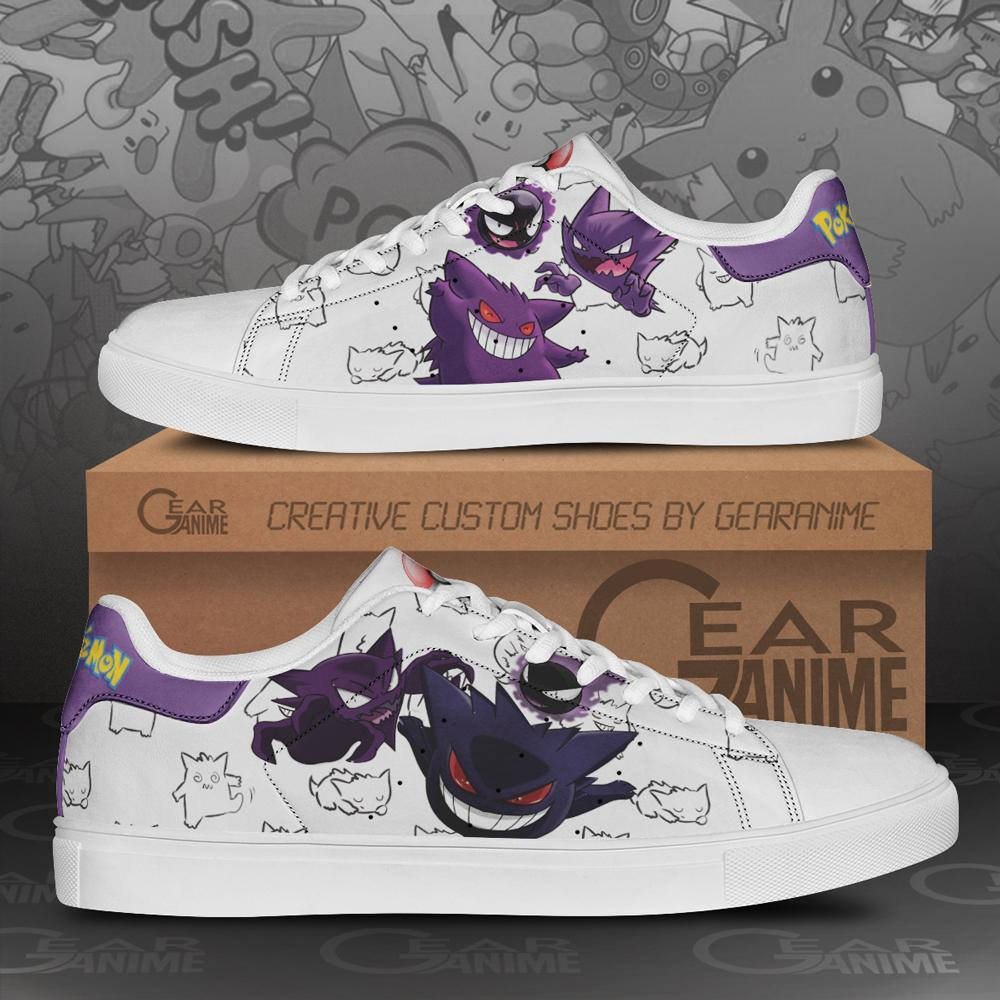 Gengar Custom Anime Classic Court Shoes
