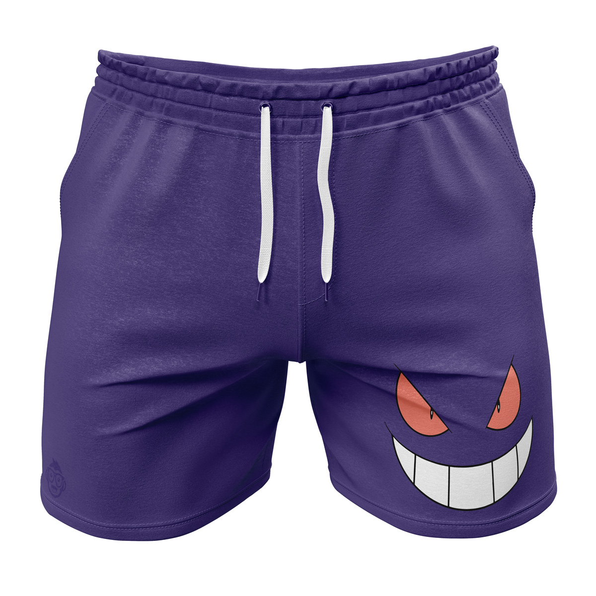 Gengar Face Pokemon Gym Shorts