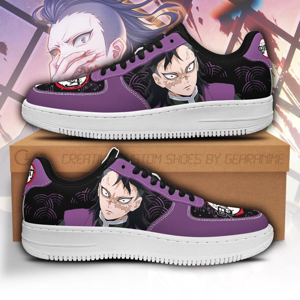 Genya Custom Anime Low-Top Leather Sneakers