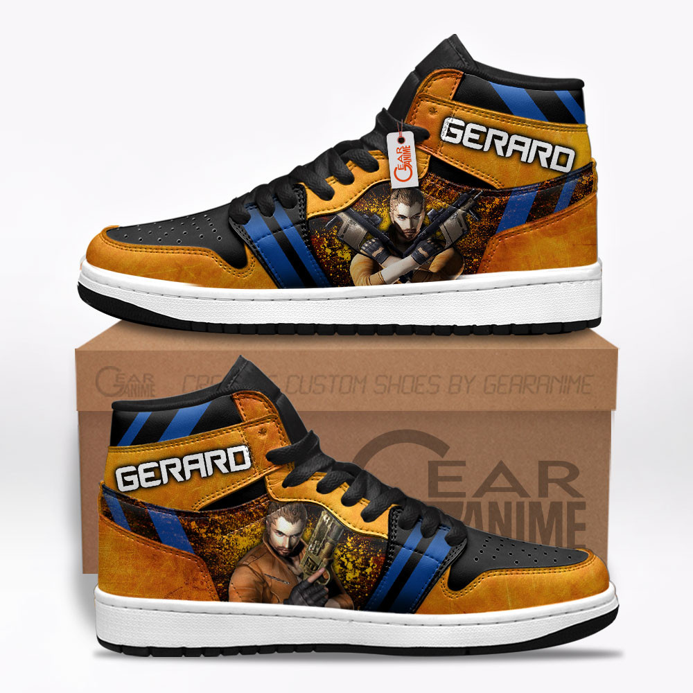 Gerard Custom Gaming High-Top Leather Sneakers Game C.S Skins