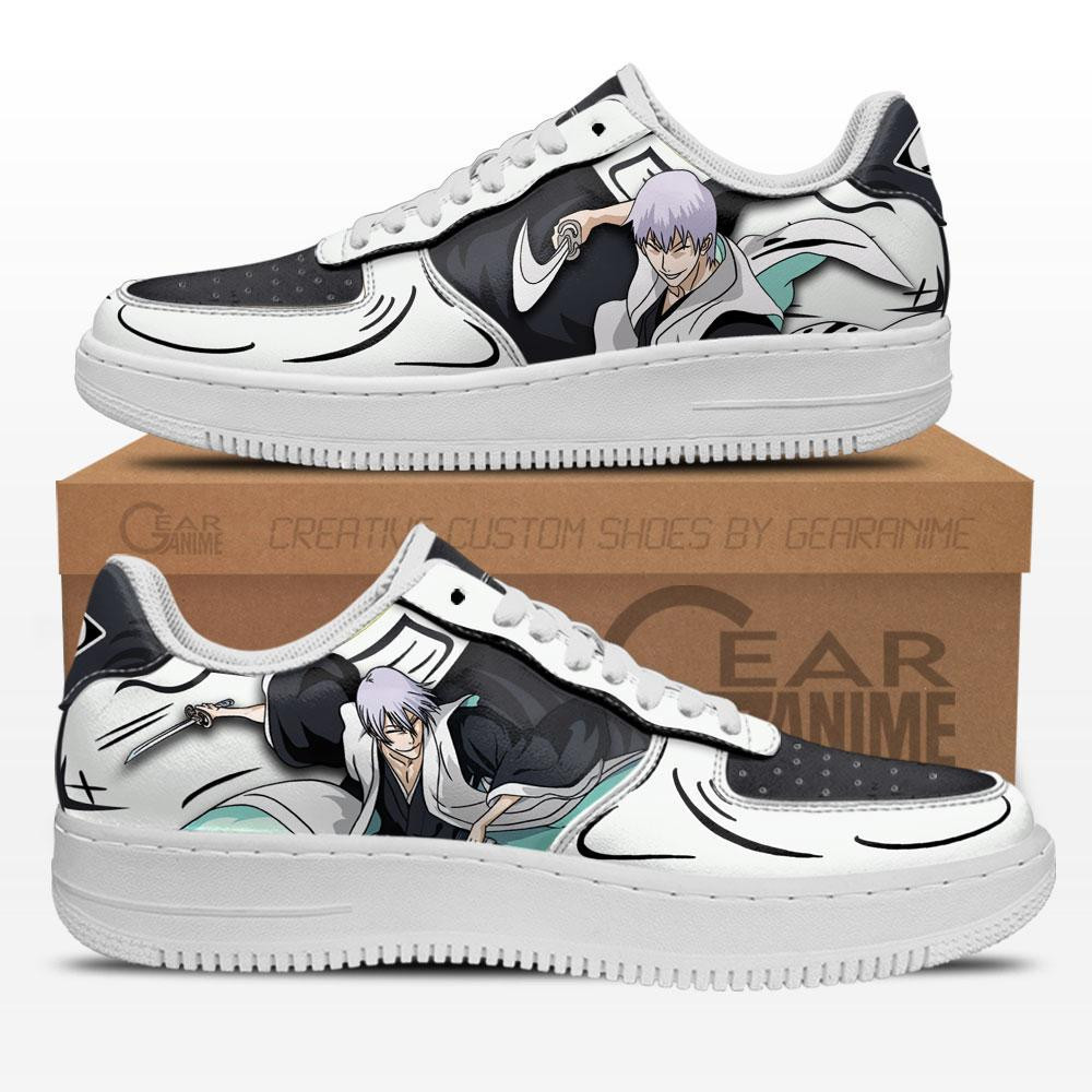 Gin Ichimaru Custom Anime Low-Top Leather Sneakers