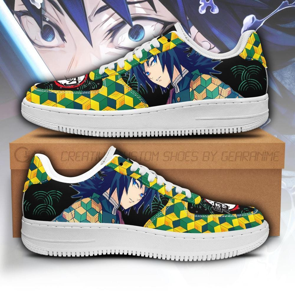 Giyu Custom Anime Low-Top Leather Sneakers