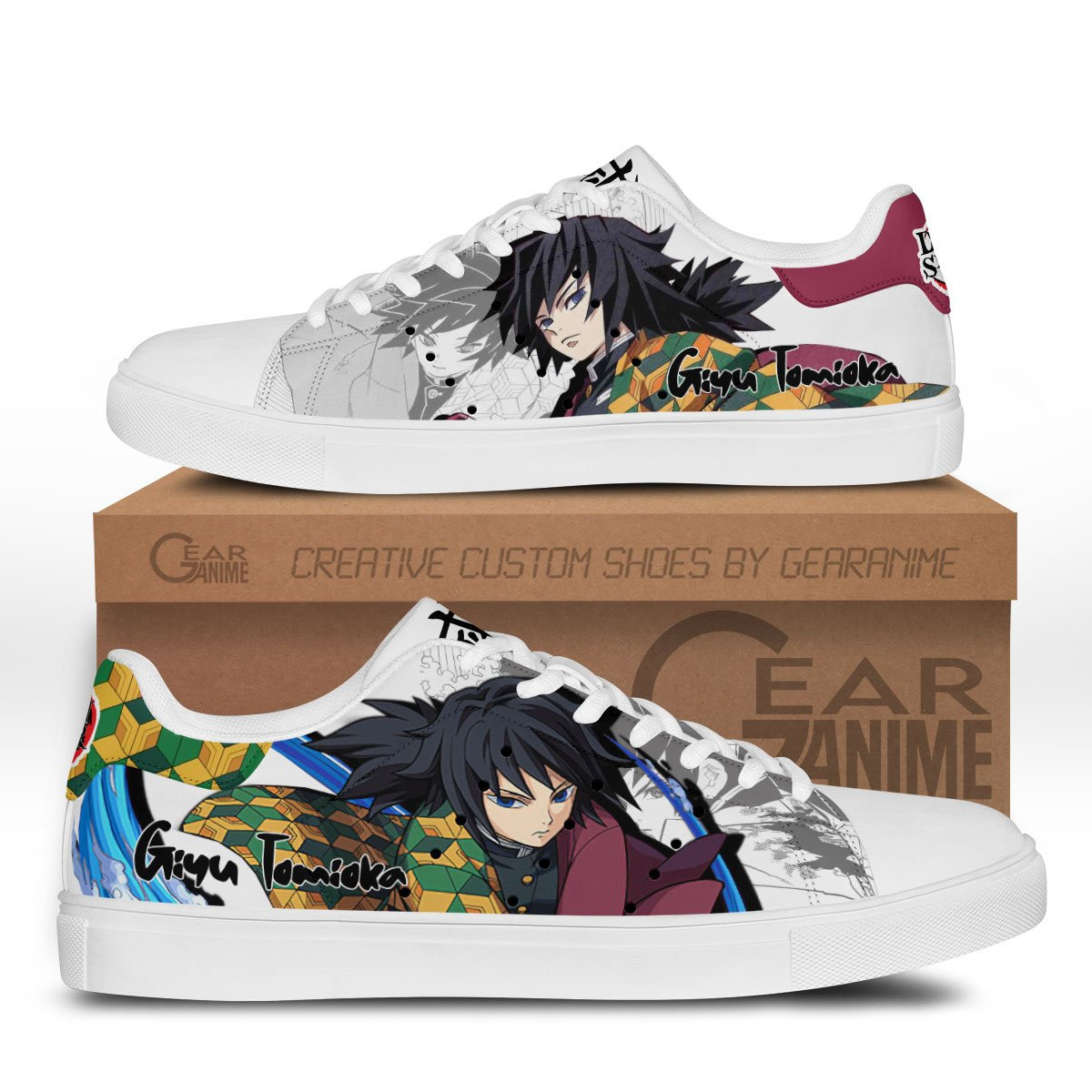 Giyu Tomioka Custom Anime Classic Court Shoes