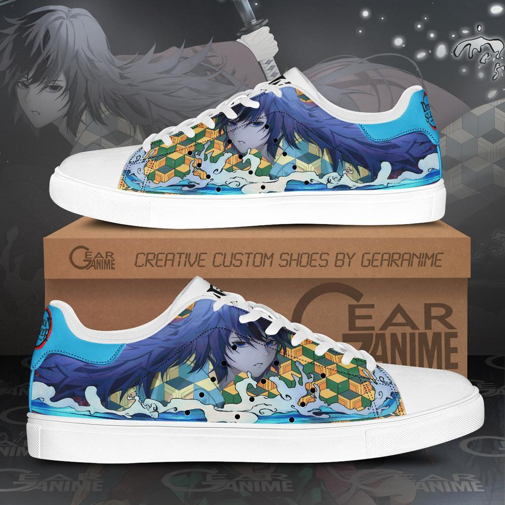 Giyu Tomioka Custom Anime Classic Court Shoes