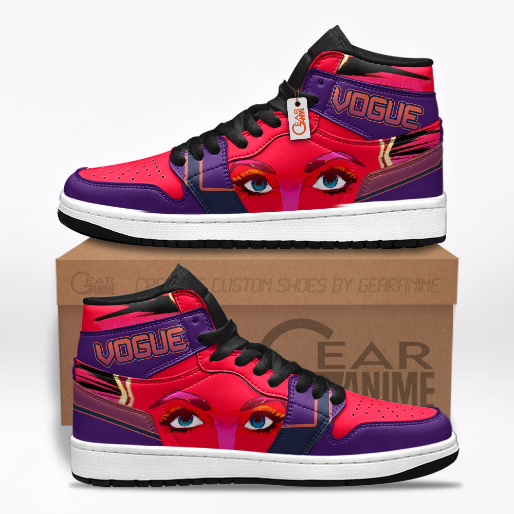 Glock-18 Vogue Custom Gaming High-Top Leather Sneakers Game C.S Skins