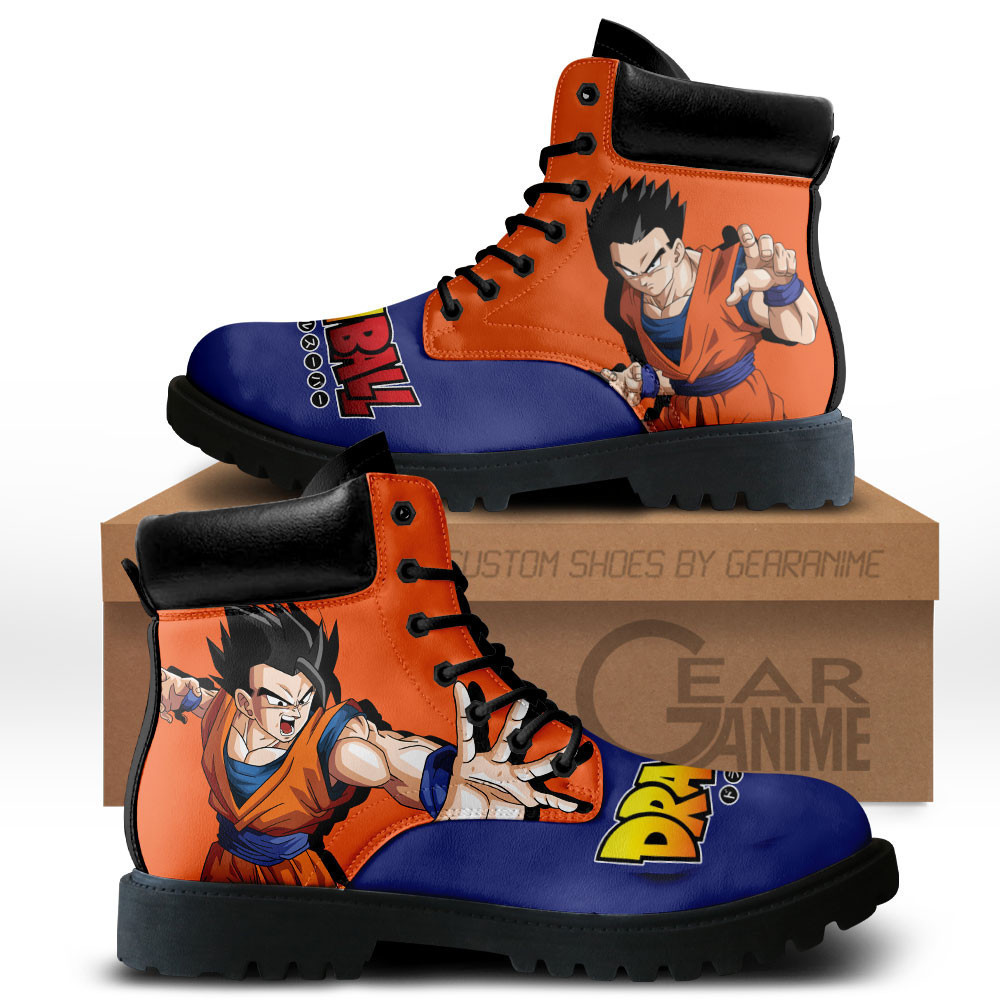 Gohan Custom Anime Combat Boots MV2811