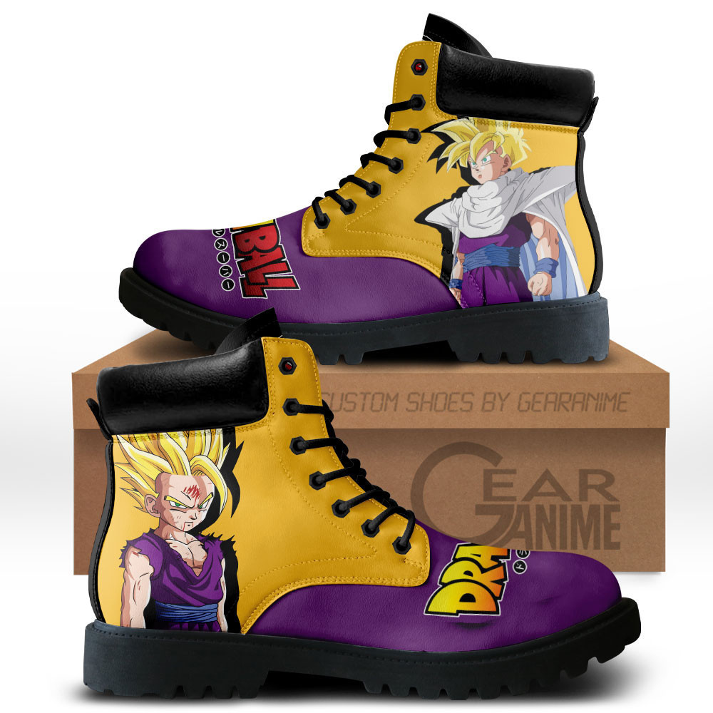 Gohan Super Saiyan Custom Anime Combat Boots MV2811